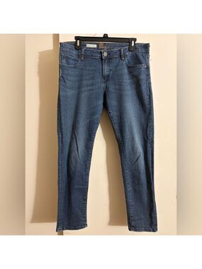 Kut from the Kloth Katy Boyfriend Casual Stretch Mid Rise Denim Jeans Size 10